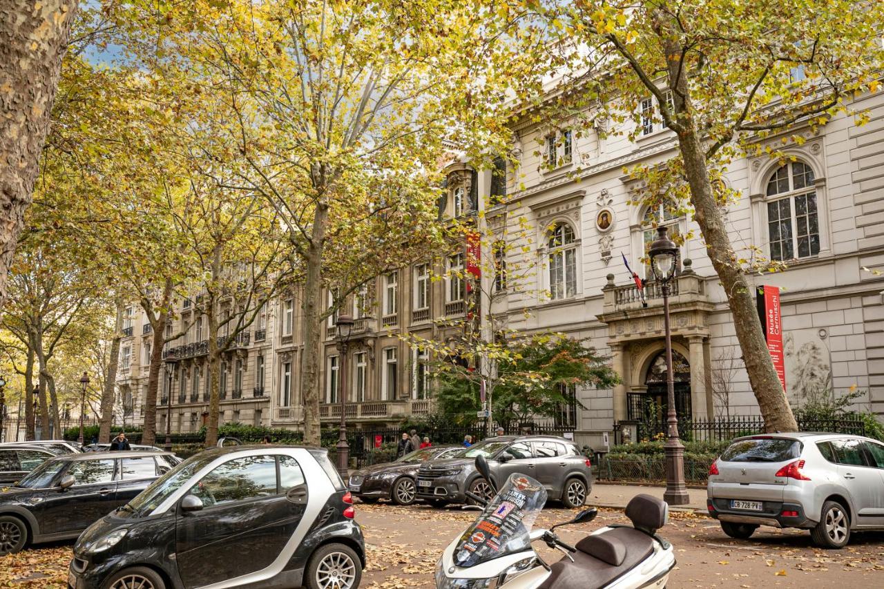 פריז Le Studio Du Parc Monceau מראה חיצוני תמונה